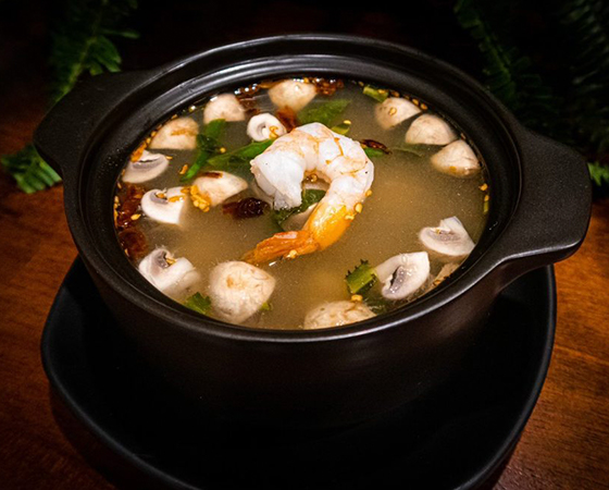 Image: Tom Yum (hot and sour)  Soup
